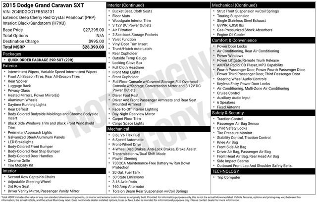 Used 2015 Dodge Grand Caravan SXT image 12