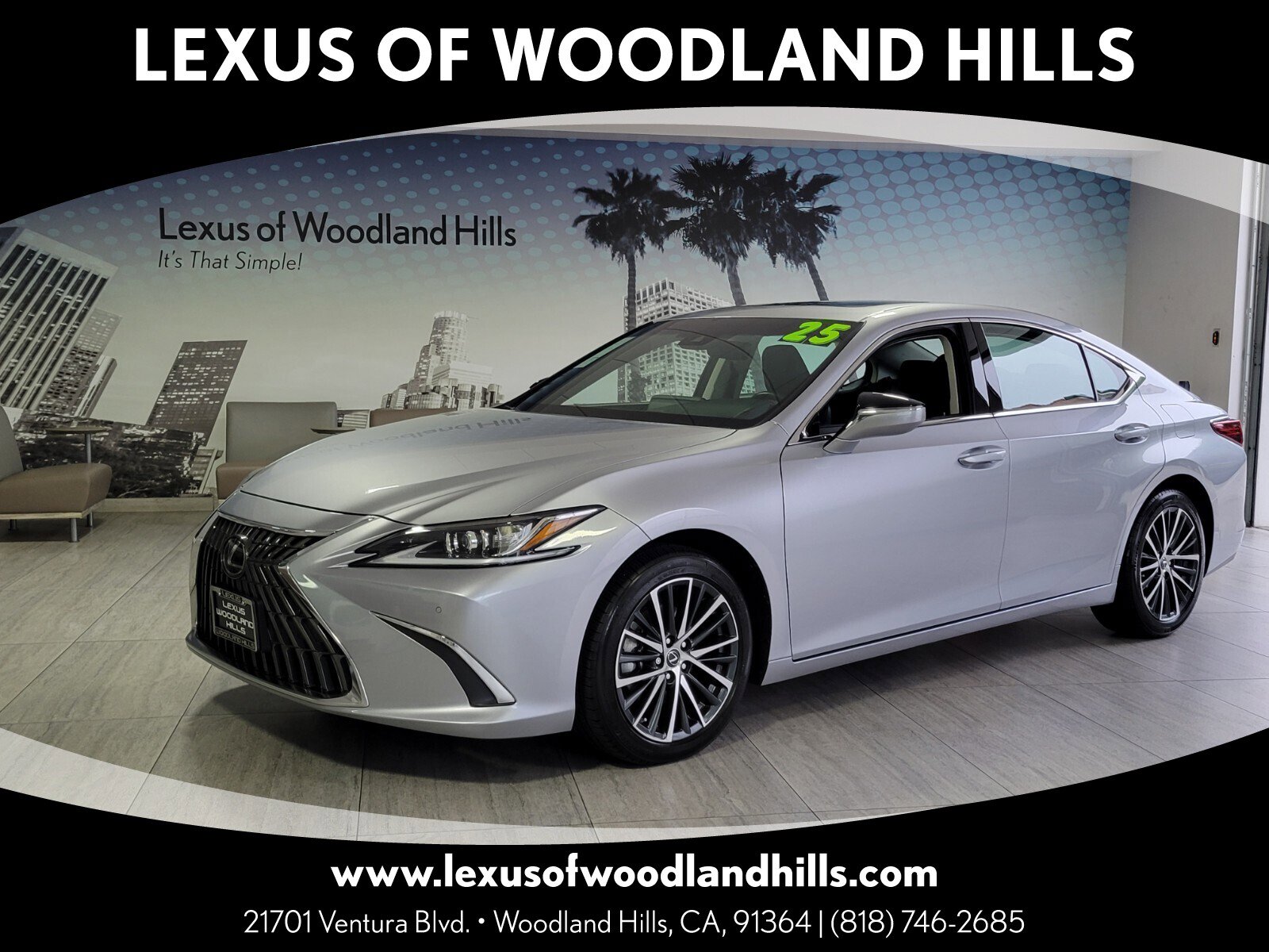 Certified 2025 Lexus ES 350 w/ Premium Package