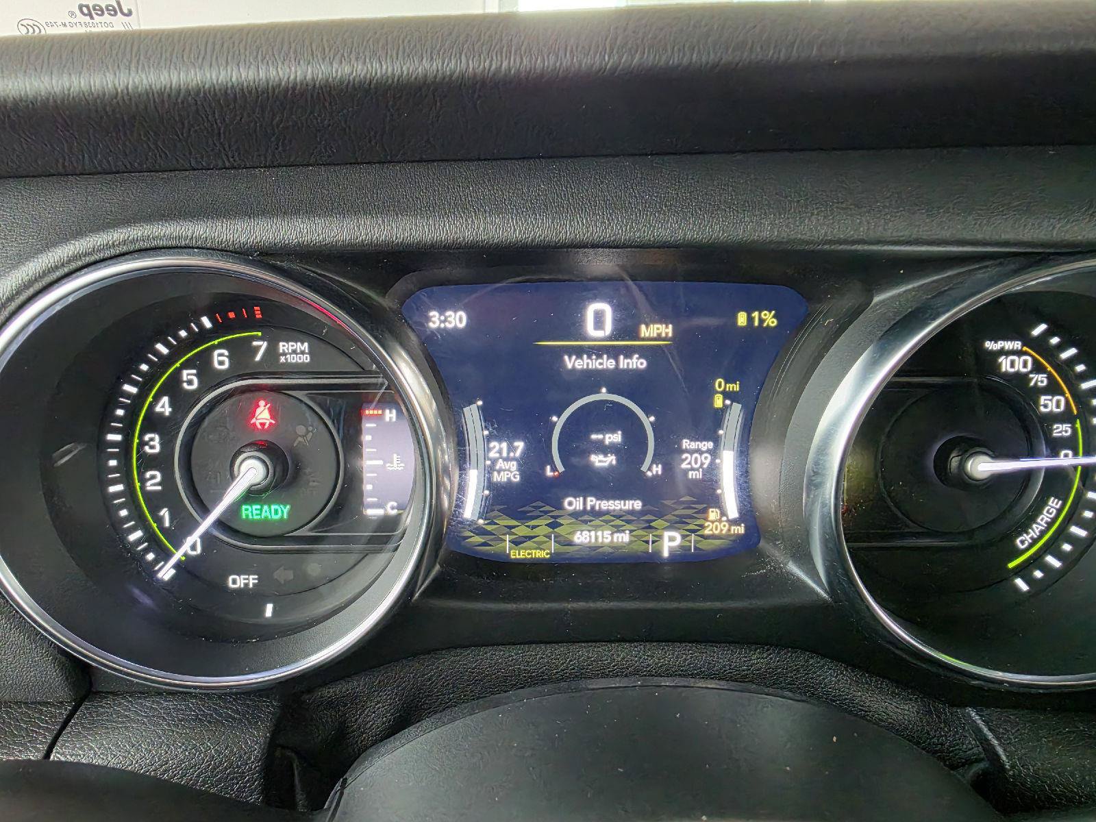 Used 2021 Jeep Wrangler Unlimited Rubicon 4xe w/ Cold Weather Group AWD/4WD image 13