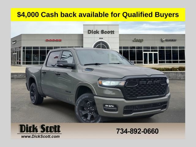 New 2026 RAM 1500 4x4 Crew Cab