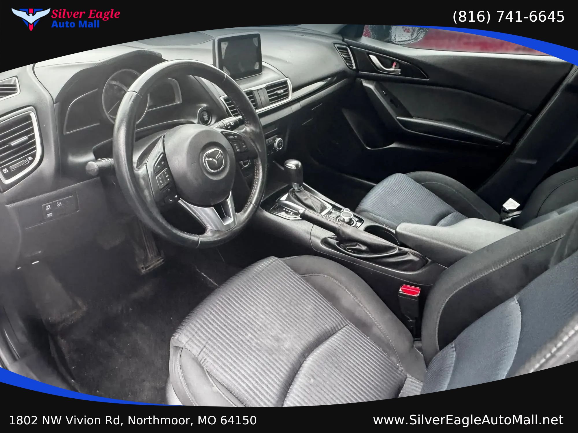 Used 2016 MAZDA MAZDA3 i Touring w/ Popular Equipment Package FWD image 11