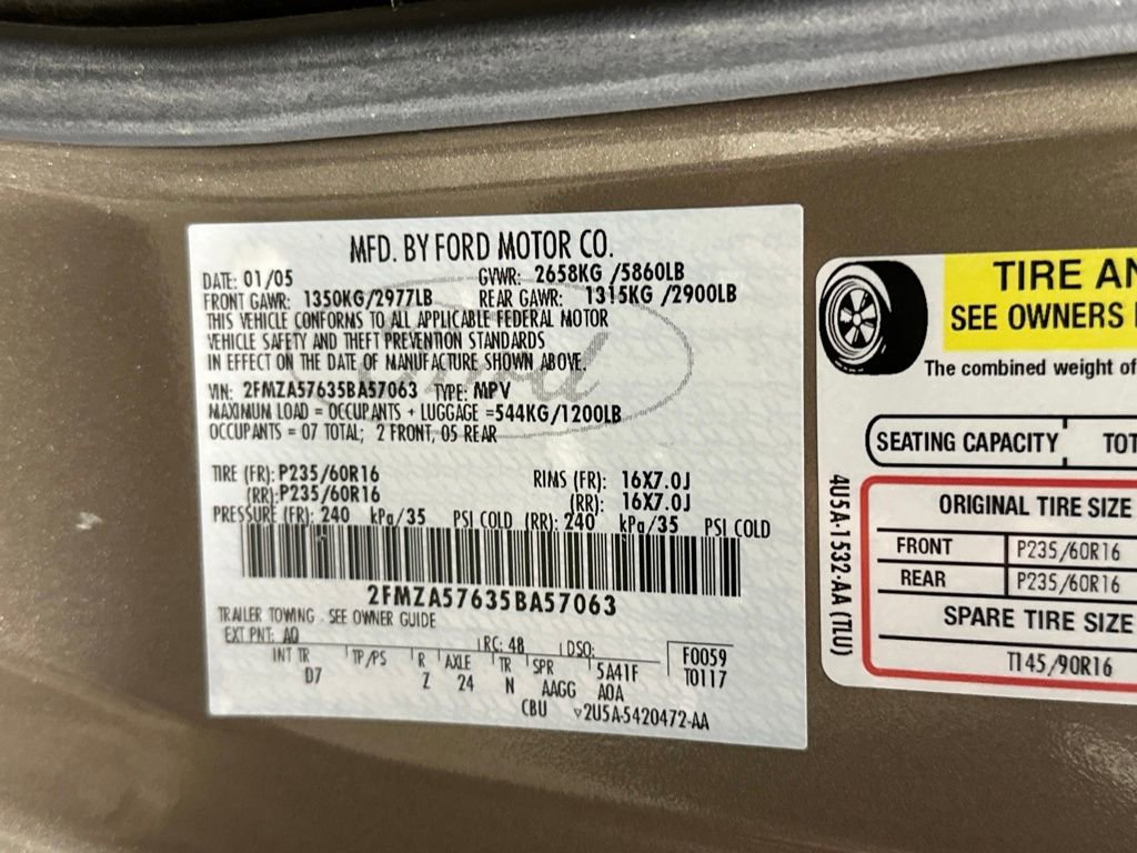 Used 2005 Ford Freestar SES image 13