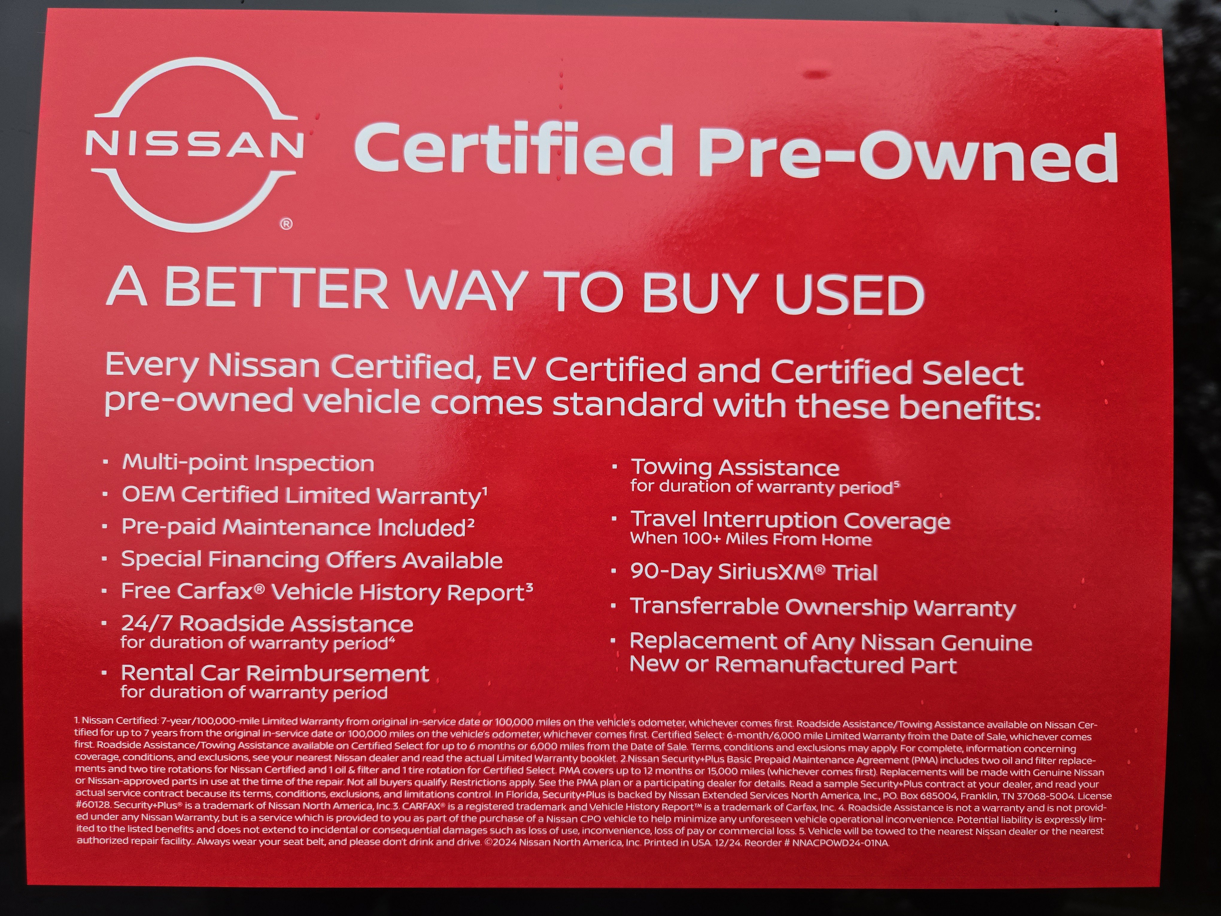 Certified 2024 Nissan Murano SL image 33