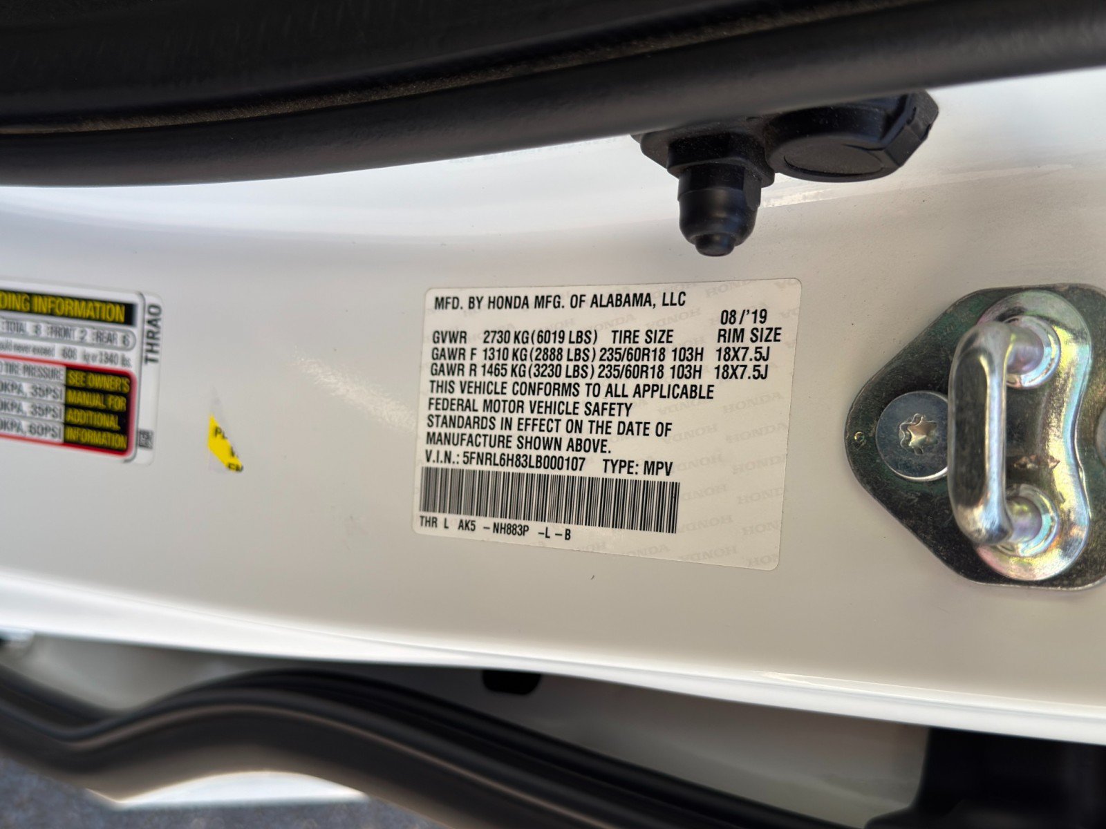 Used 2020 Honda Odyssey Touring image 47