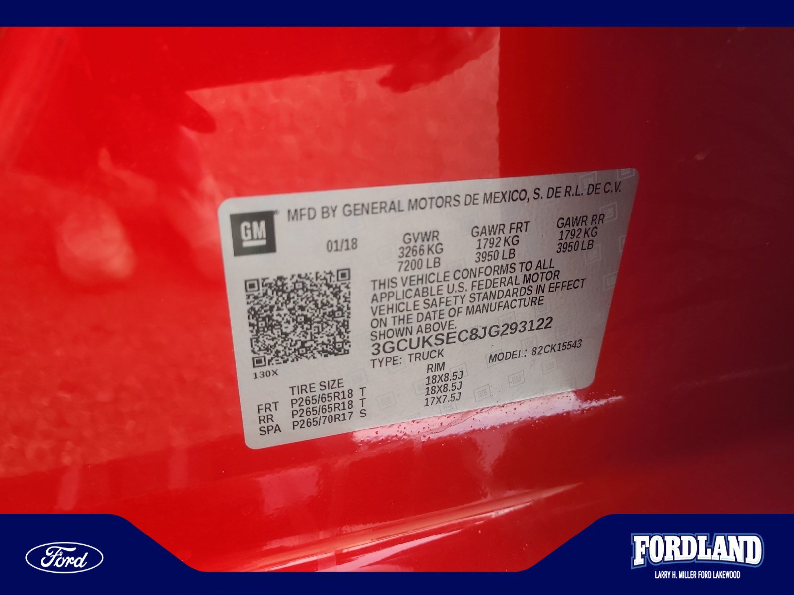 Used 2018 Chevrolet Silverado 1500 LTZ AWD/4WD image 25