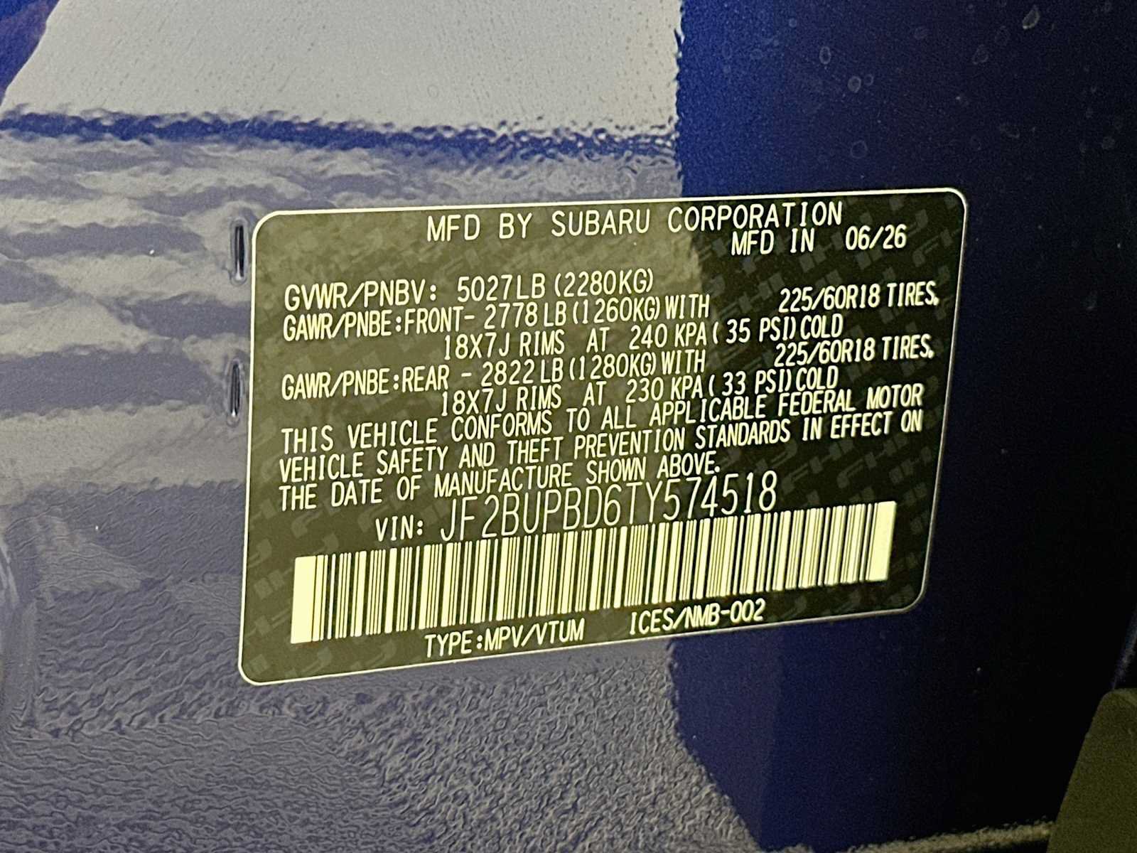 New 2026 Subaru Outback Premium AWD/4WD image 31