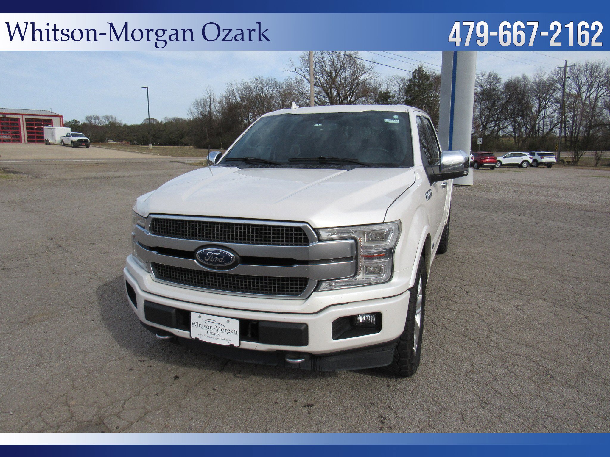 Used 2018 Ford F150 Platinum w/ Equipment Group 701A Luxury image 2