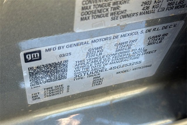 New 2025 GMC Sierra 1500 SLT w/ SLT Premium Package image 34