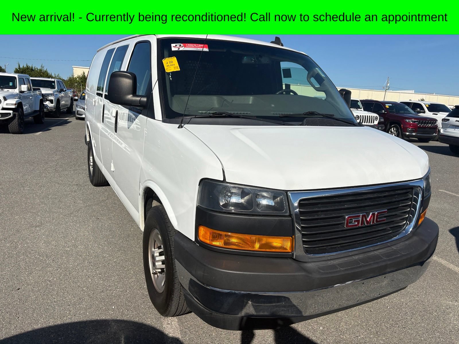 Used 2022 GMC Savana 2500 w/ Driver Convenience Package RWD image 1