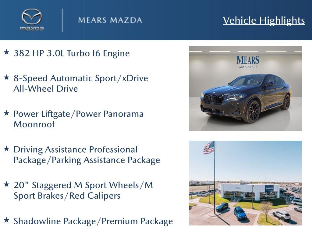 Used 2023 BMW X4 M40i image 2