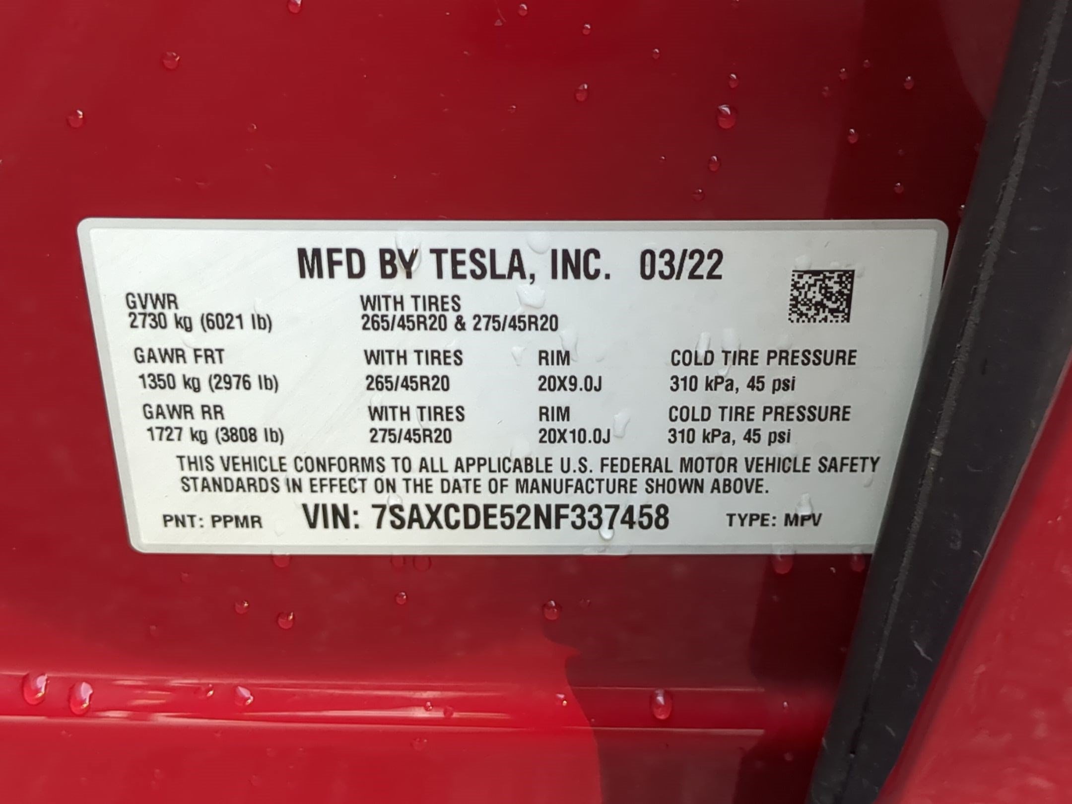 Used 2022 Tesla Model X AWD/4WD image 42
