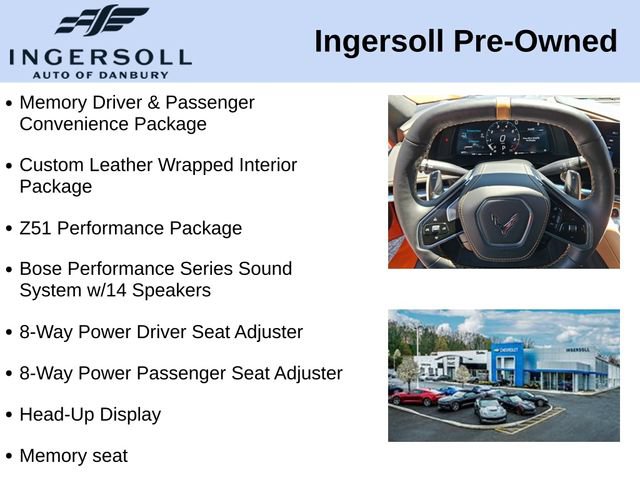 Used 2020 Chevrolet Corvette Stingray Premium Cpe w/ 3LT Preferred Equipment Group RWD image 5