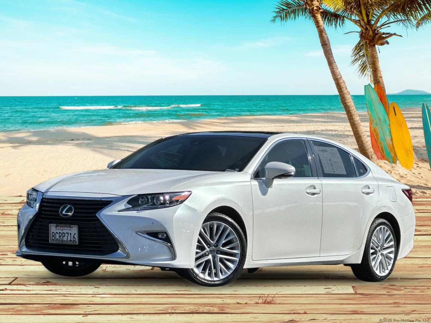 Used 2018 Lexus ES 350 w/ Luxury Package w/Wood Trim FWD image 2