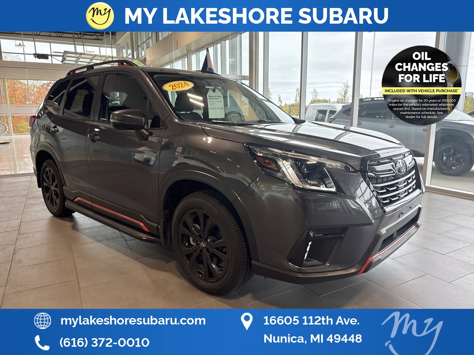 Certified 2024 Subaru Forester Sport