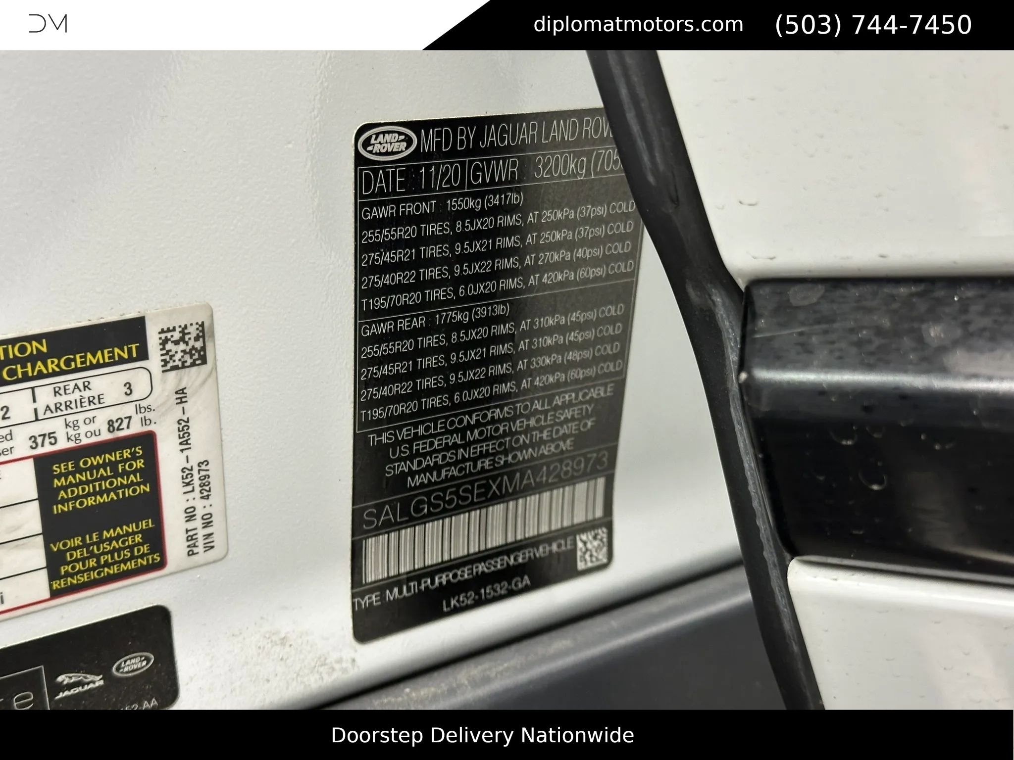 Used 2021 Land Rover Range Rover P525 Westminster Edition LWB image 54