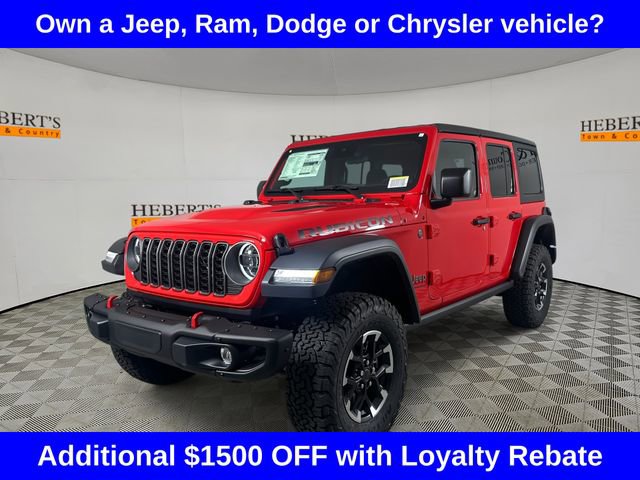 New 2025 Jeep Wrangler Unlimited Rubicon w/ Steel Bumper Group