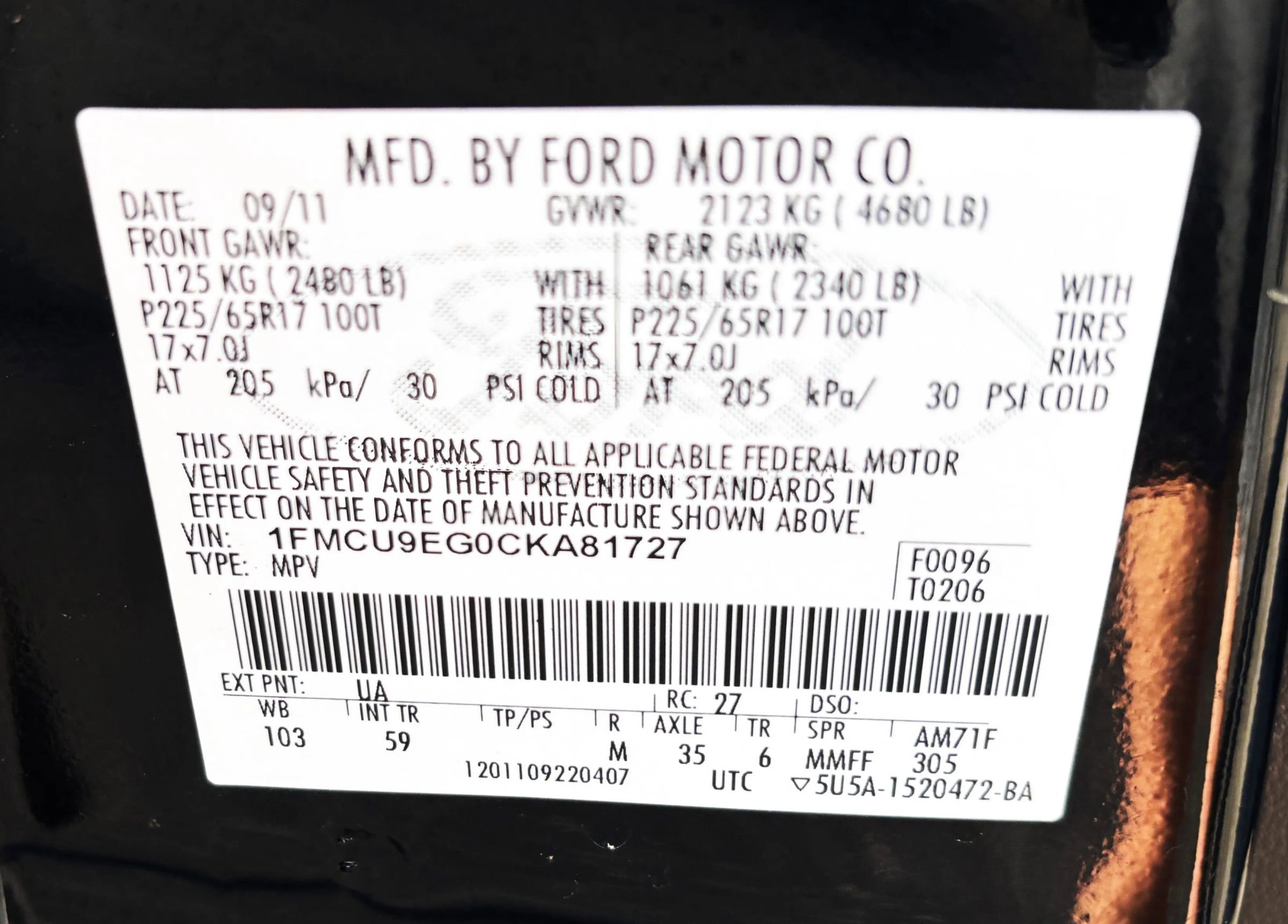 Used 2012 Ford Escape Limited image 12