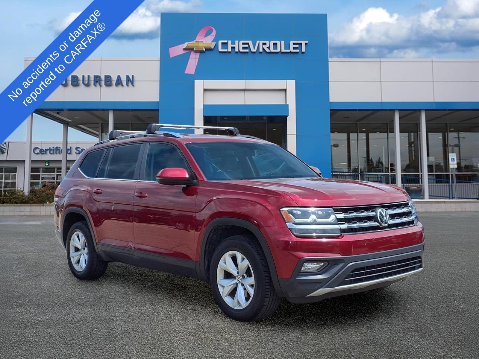 Used 2018 Volkswagen Atlas SE AWD/4WD image 3