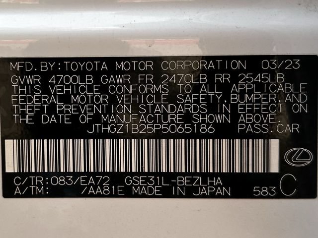 Used 2023 Lexus IS 350 F Sport RWD image 36