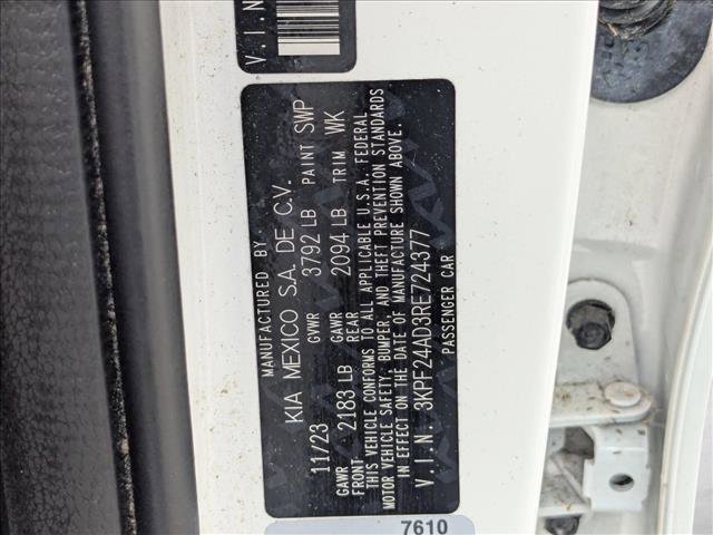 Used 2024 Kia Forte LXS image 14