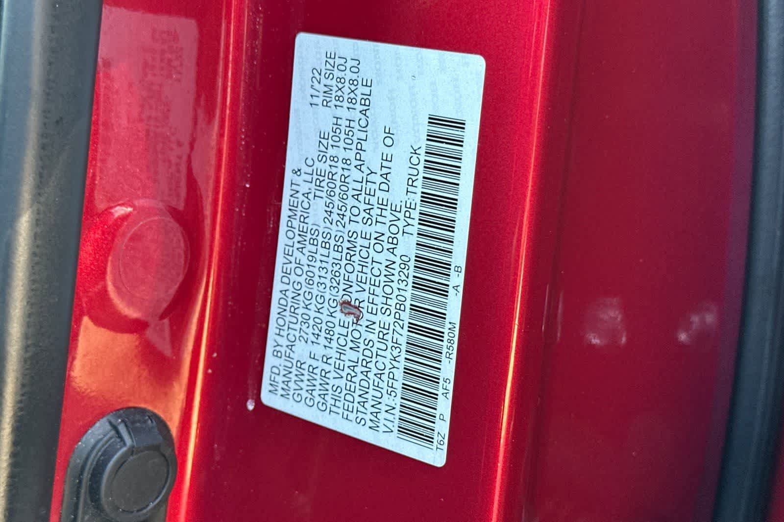 Used 2023 Honda Ridgeline RTL-E image 36