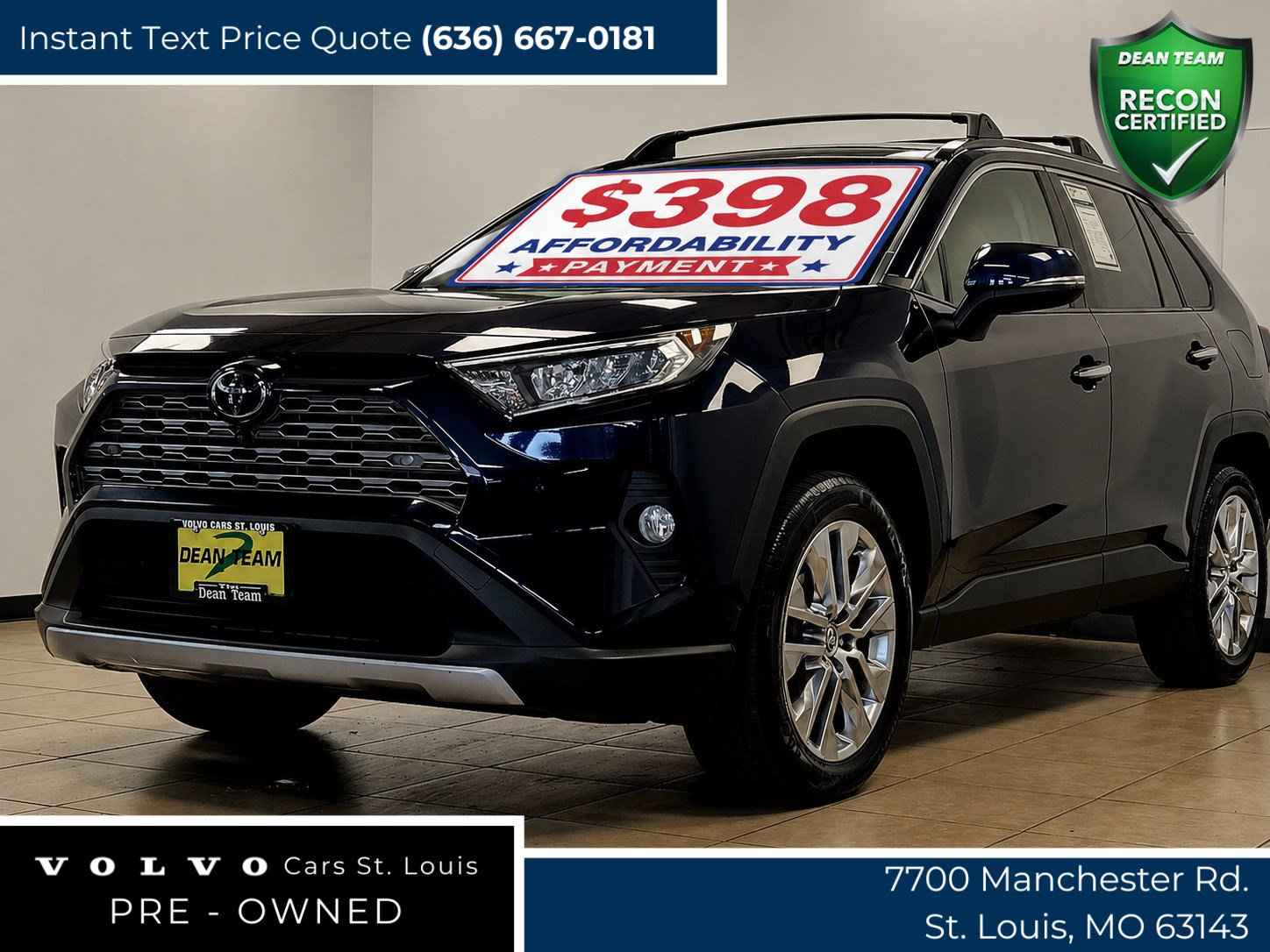 Used 2019 Toyota RAV4 Limited w/ Advanced Technology Package AWD/4WD image 1