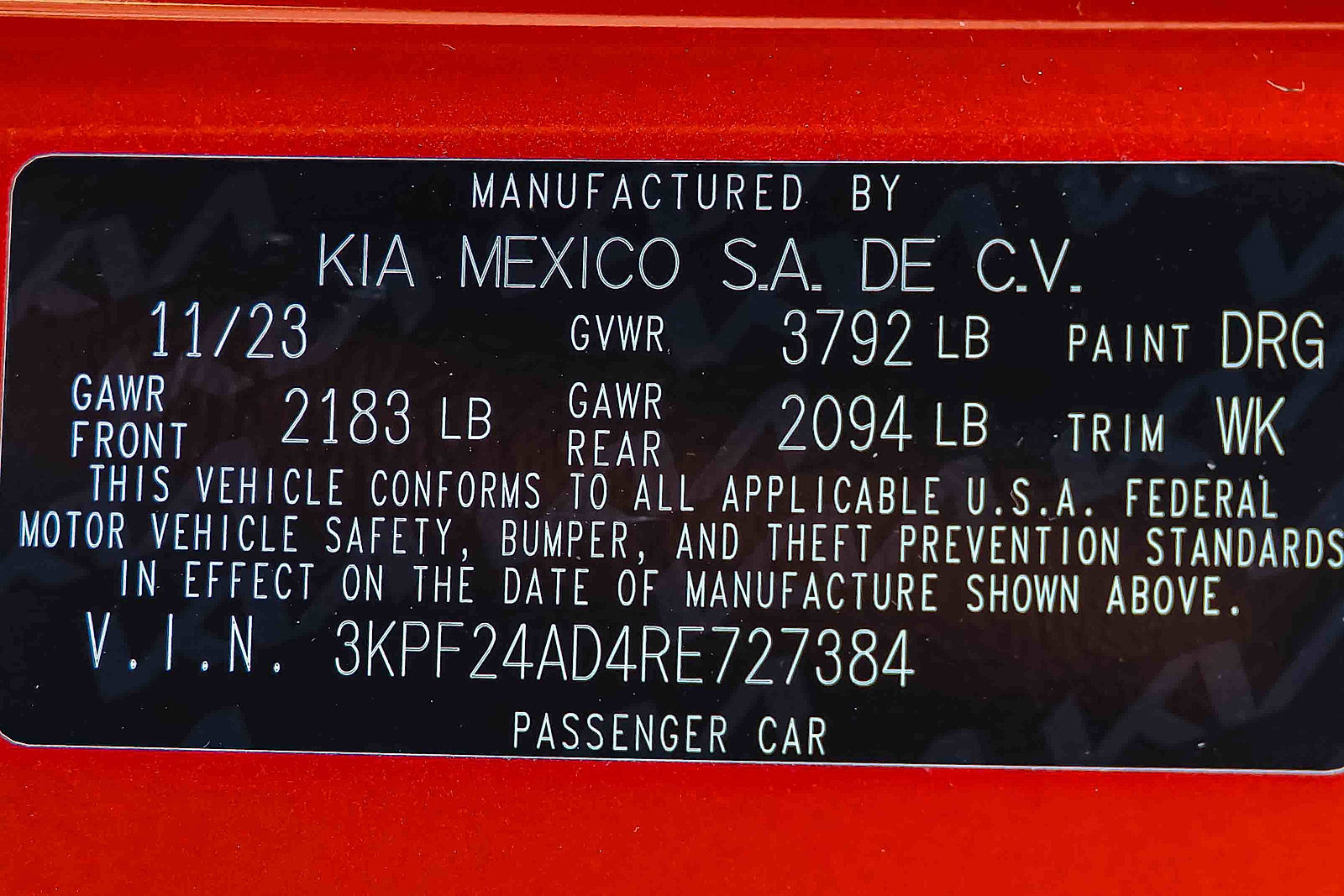 Certified 2024 Kia Forte LXS image 31