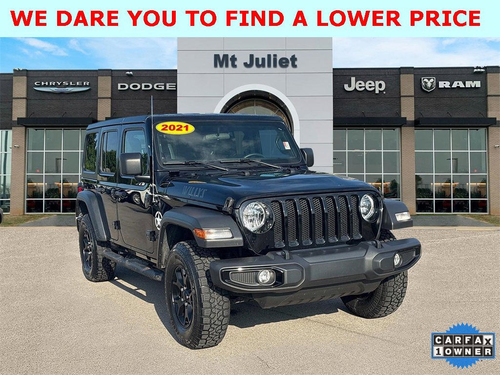 Used 2021 Jeep Wrangler Unlimited Sport