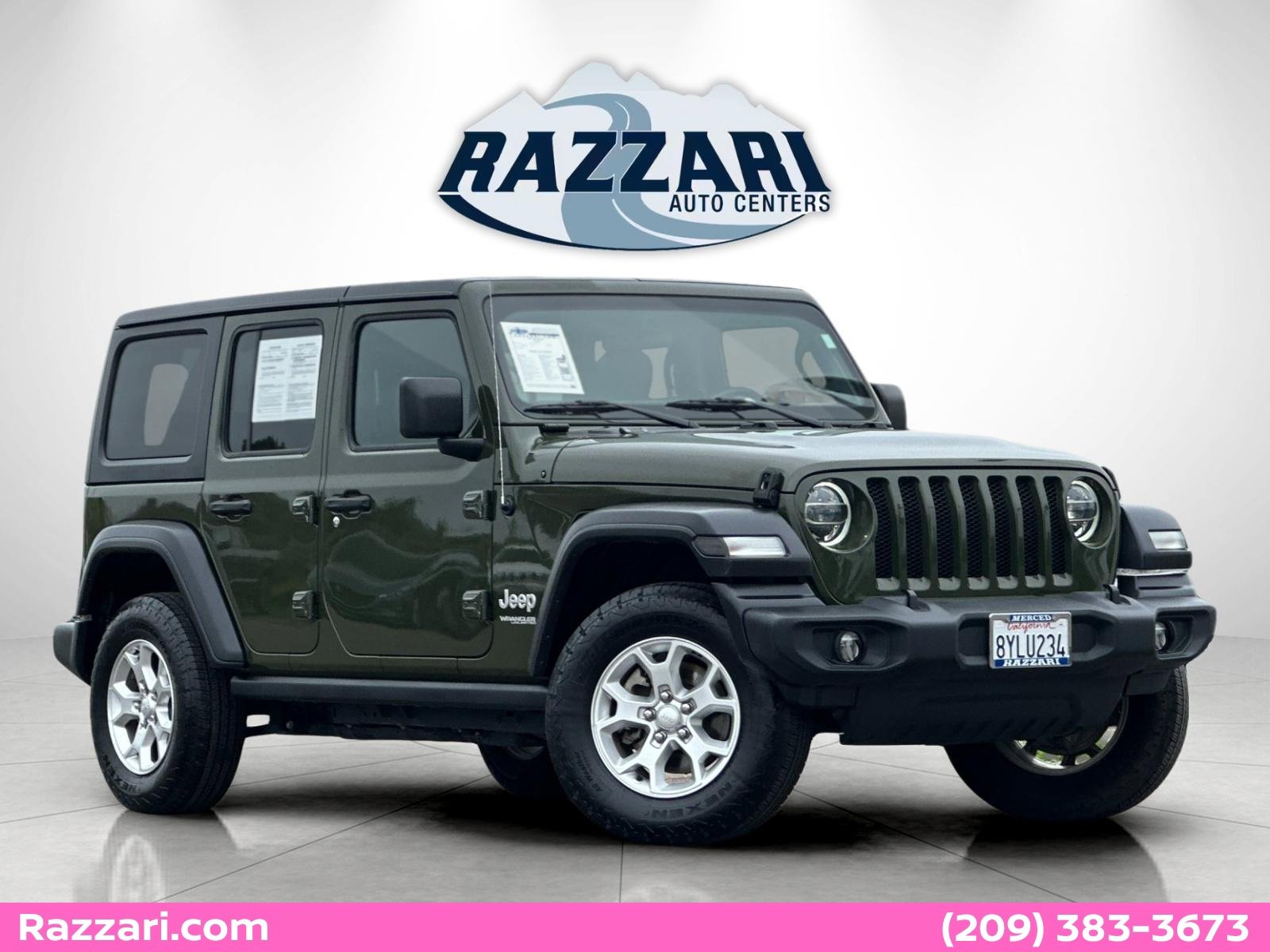 Used 2021 Jeep Wrangler Unlimited Islander image 1