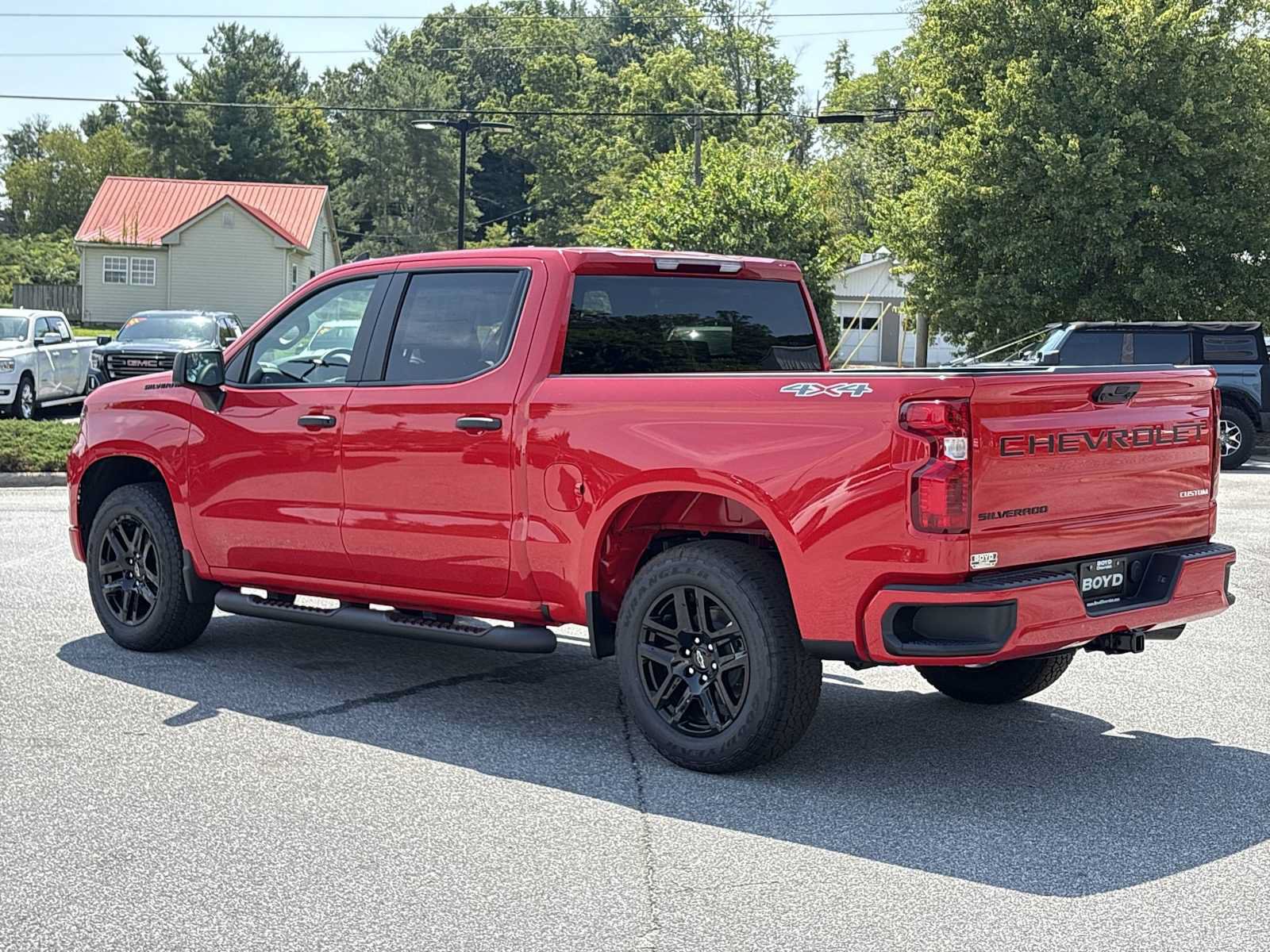 New 2026 Chevrolet Silverado 1500 Custom w/ Turbomax Blackout Package AWD/4WD image 8