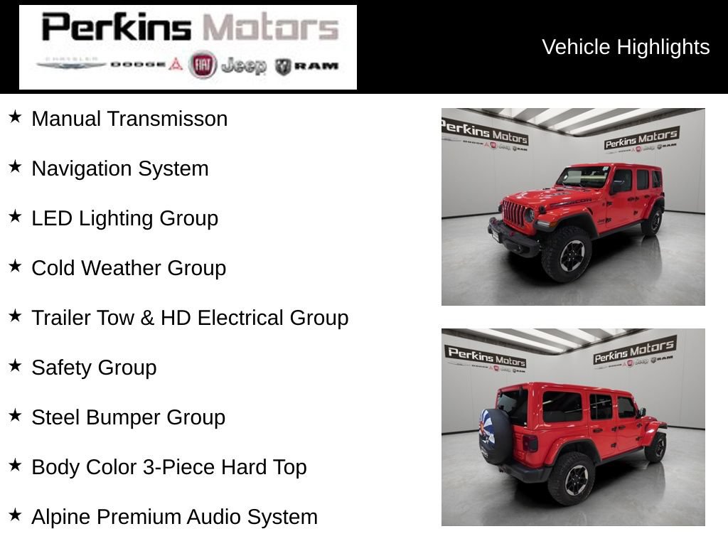 Used 2018 Jeep Wrangler Unlimited Rubicon w/ Dual Top Group AWD/4WD image 7