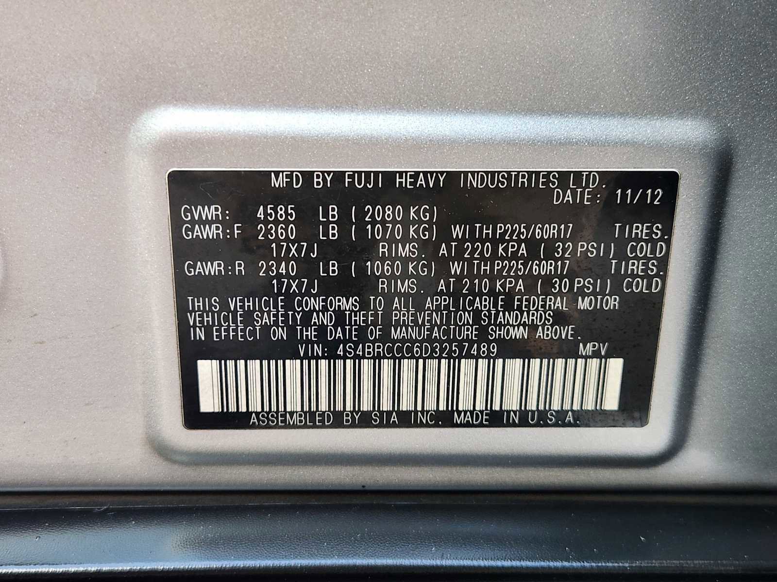 Used 2013 Subaru Outback 2.5i Premium image 33