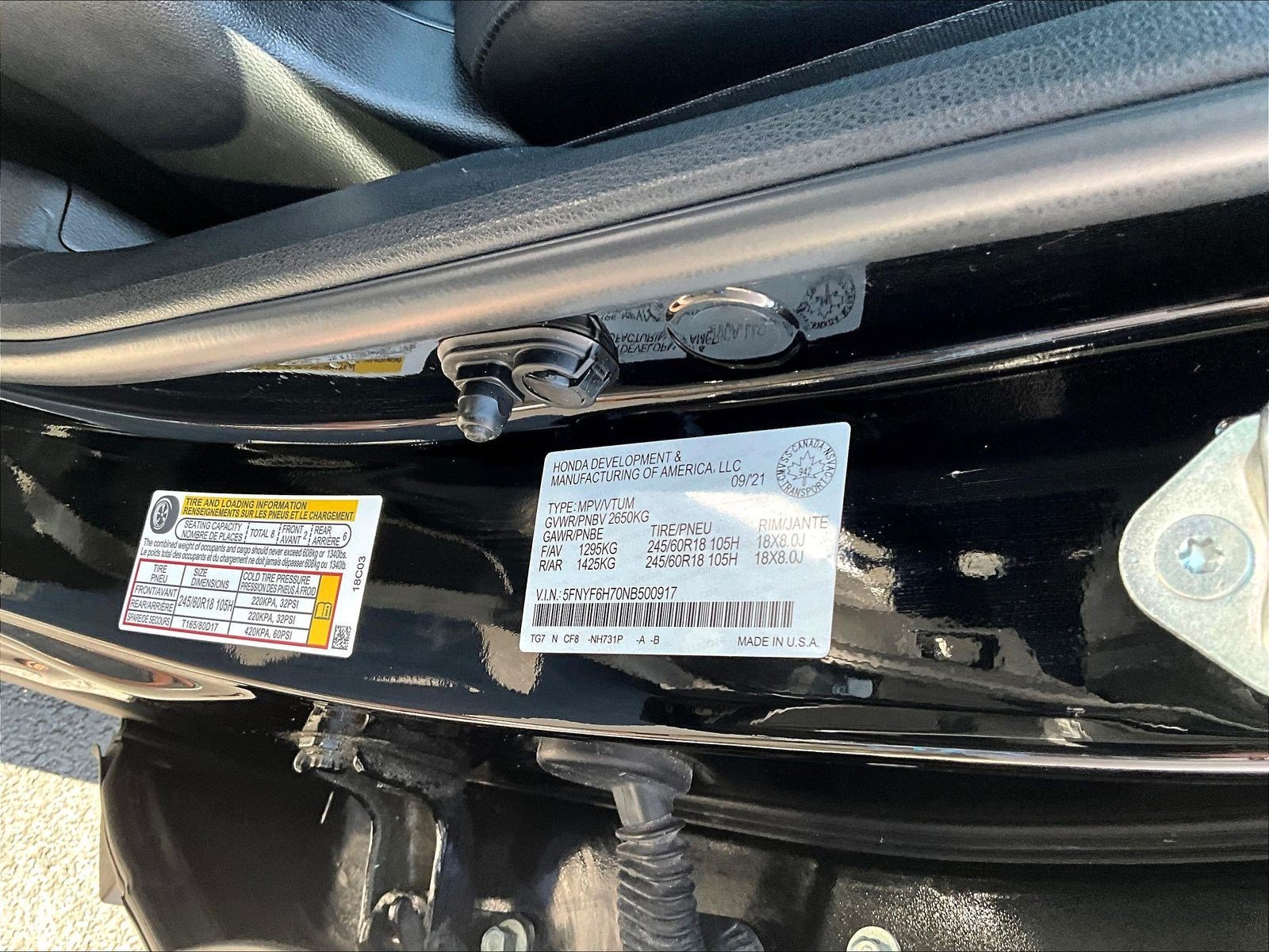 Used 2022 Honda Pilot Black Edition image 19