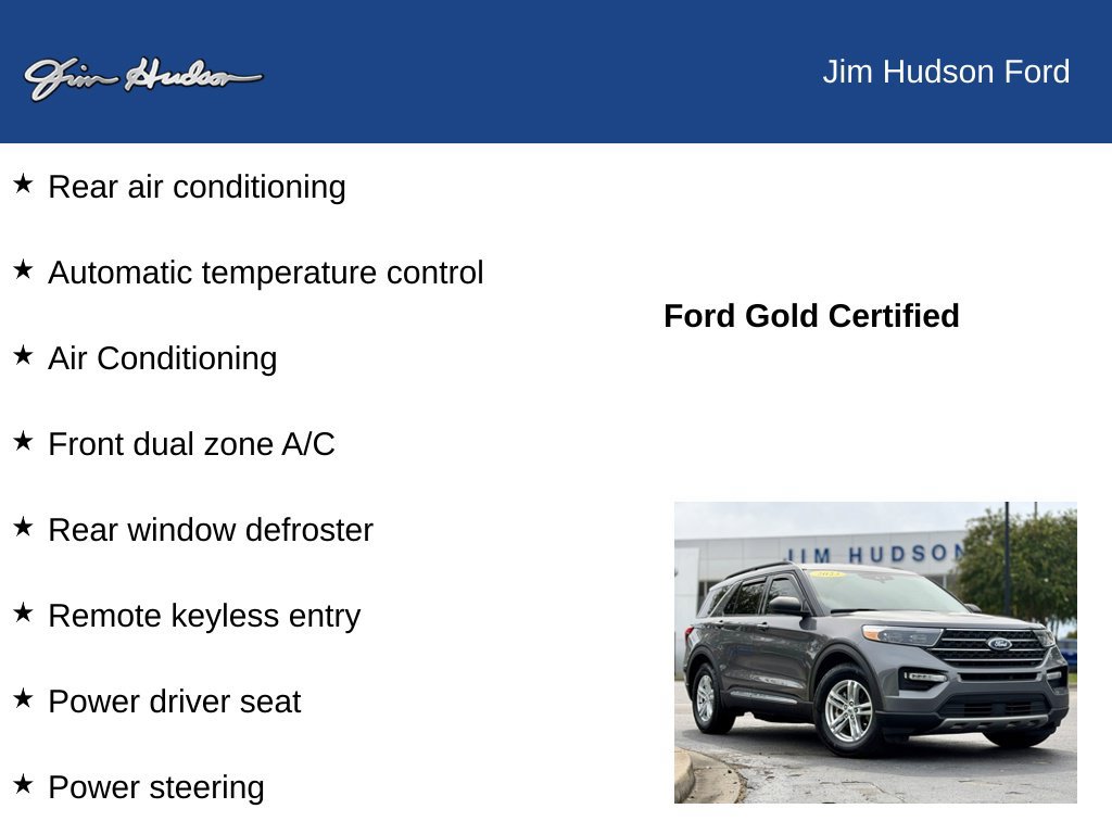 Used 2023 Ford Explorer XLT w/ Equipment Group 202A RWD image 13
