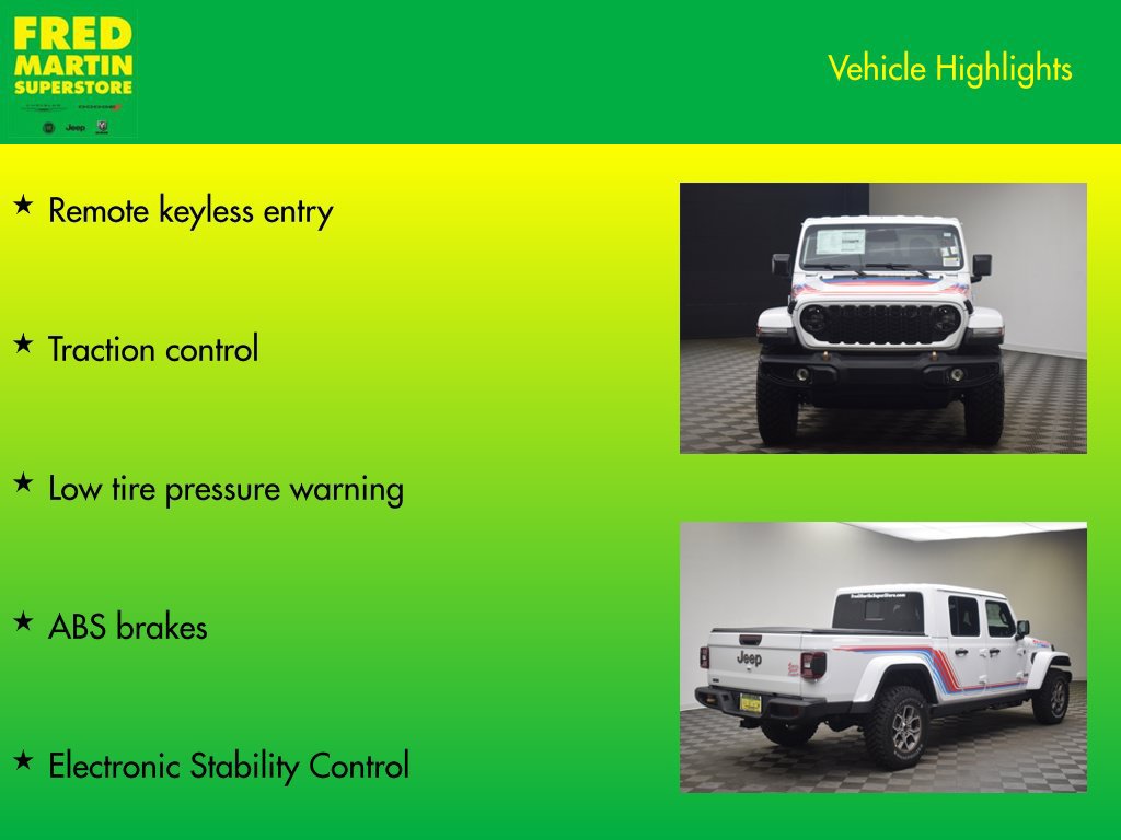 New 2026 Jeep Gladiator Sport AWD/4WD image 20