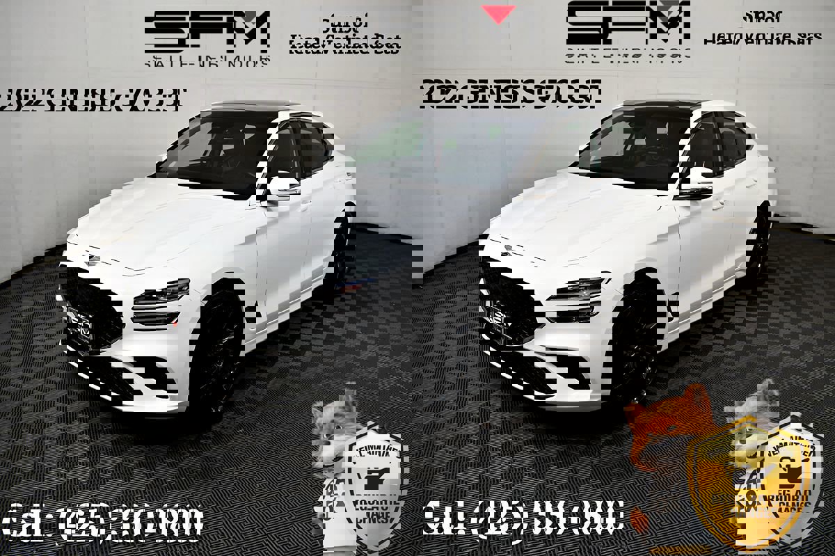 Used 2022 Genesis G70 3.3T w/ Sport Advanced Package