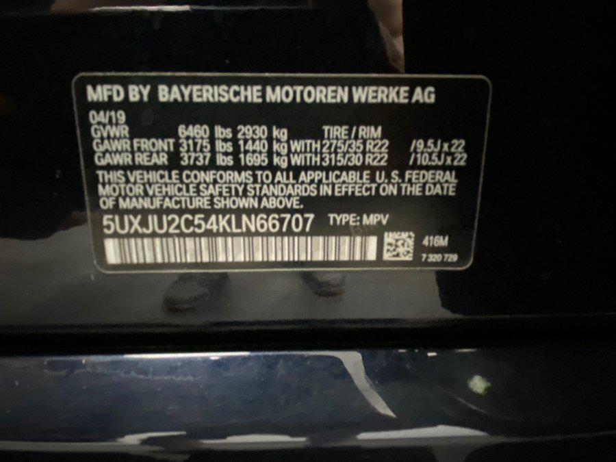 Used 2019 BMW X5 xDrive50i w/ M Sport Package AWD/4WD image 57