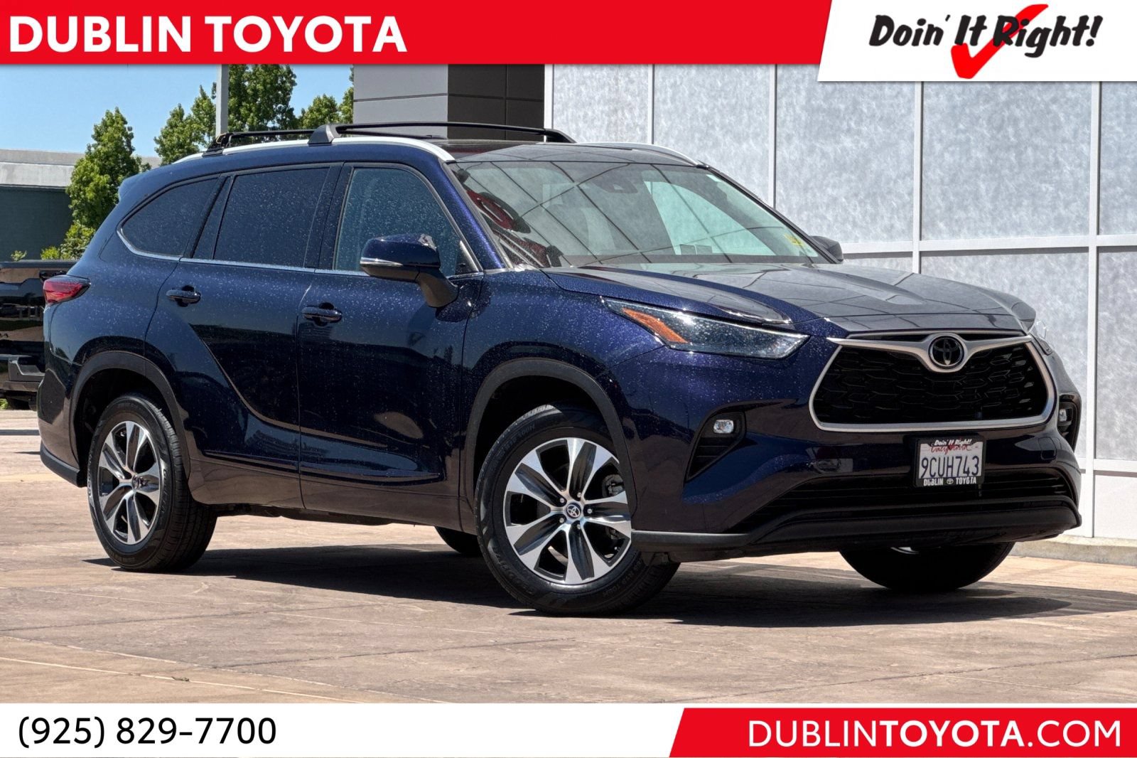 Used 2022 Toyota Highlander XLE FWD image 1