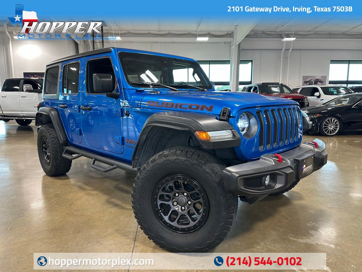 Used 2021 Jeep Wrangler Unlimited Rubicon w/ Xtreme Recon 35" Tire Package AWD/4WD image 1