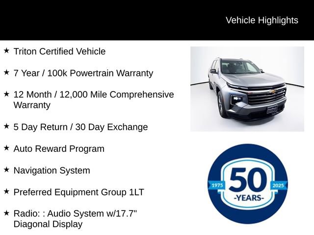 Used 2025 Chevrolet Traverse LT image 7