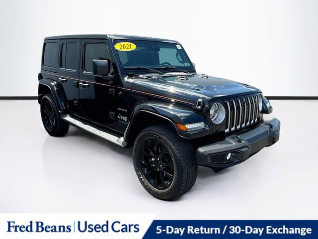 Used 2021 Jeep Wrangler Unlimited Sahara w/ Dual Top Group