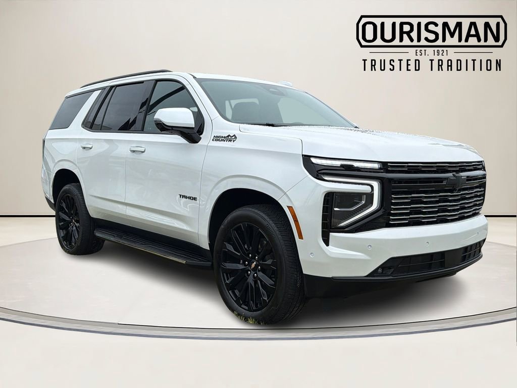 Used 2025 Chevrolet Tahoe High Country w/ Sun And Tow Package AWD/4WD image 1