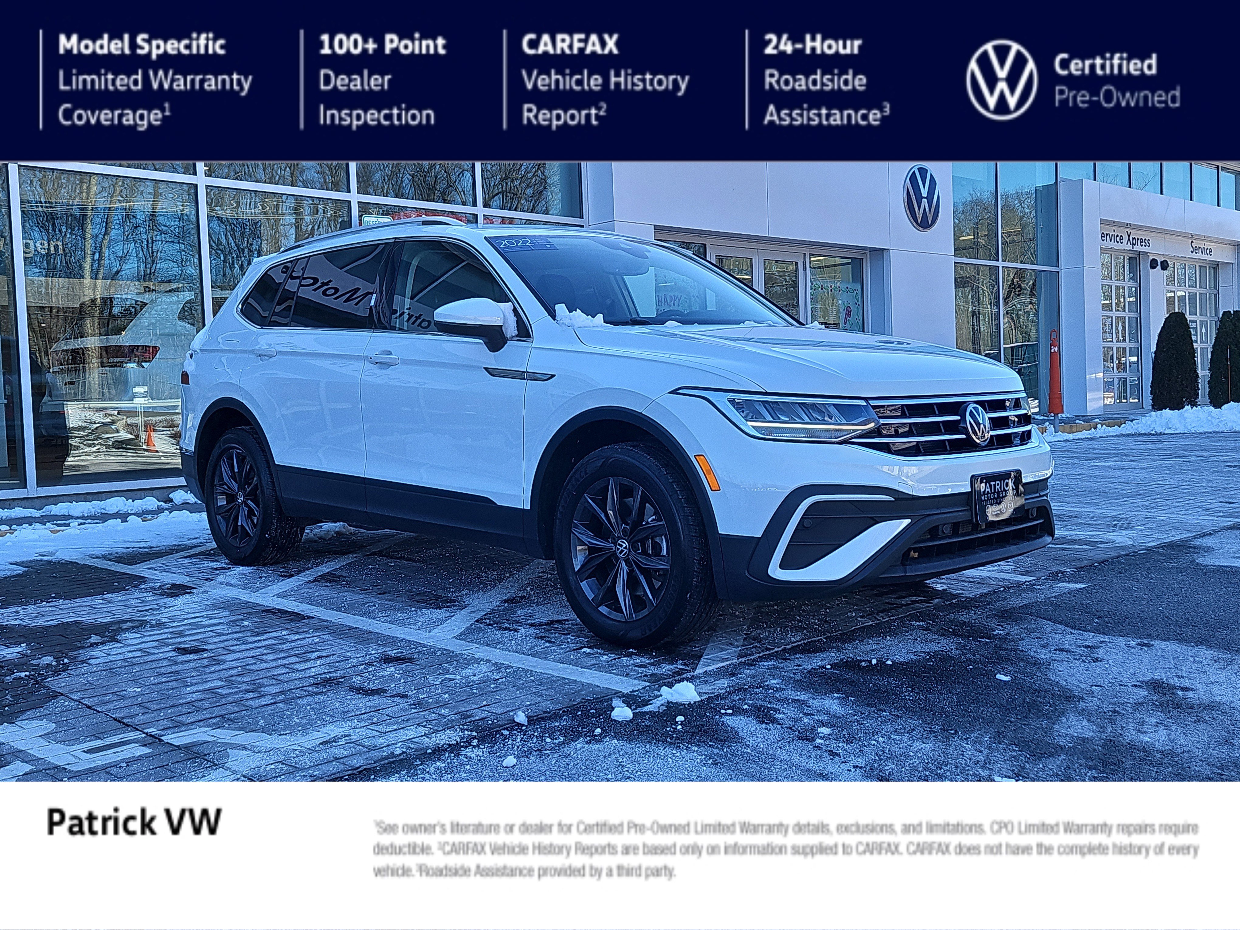 Certified 2022 Volkswagen Tiguan SE w/ Panoramic Sunroof Package image 1