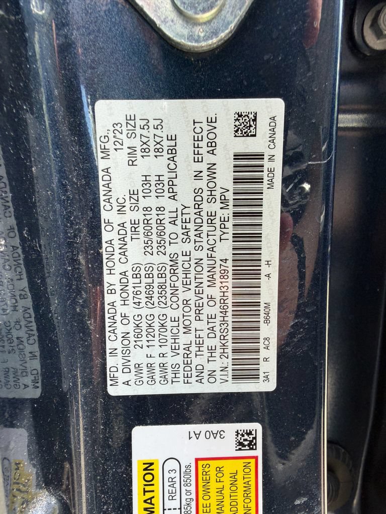 Certified 2024 Honda CR-V EX image 29