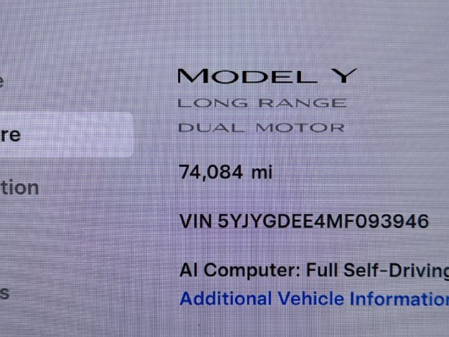 Used 2021 Tesla Model Y Long Range AWD/4WD image 24