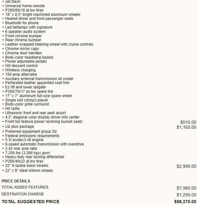 Used 2017 Chevrolet Silverado 1500 LTZ Z71 w/ LTZ Plus Package image 8