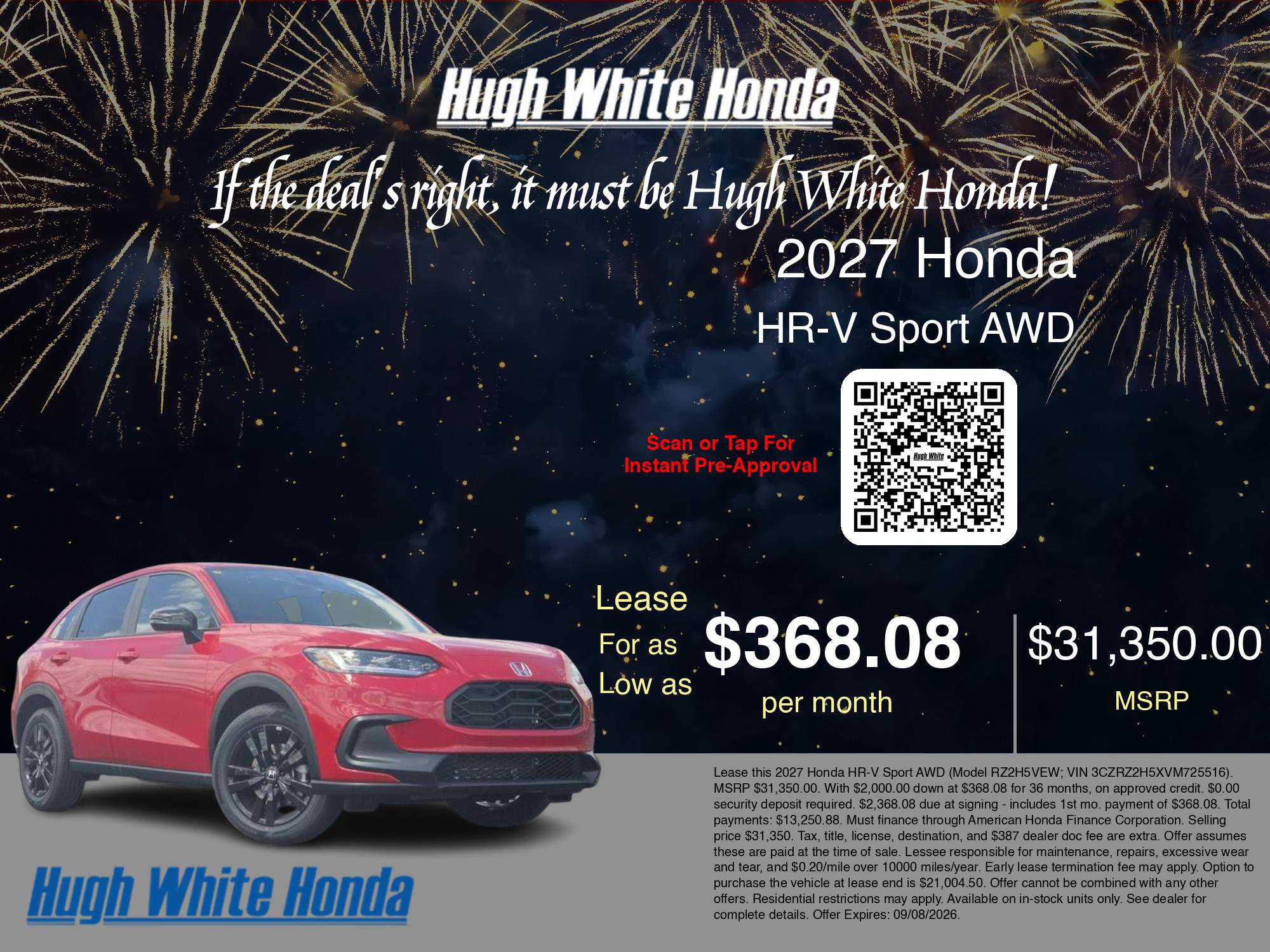 New 2027 Honda HR-V Sport image 3