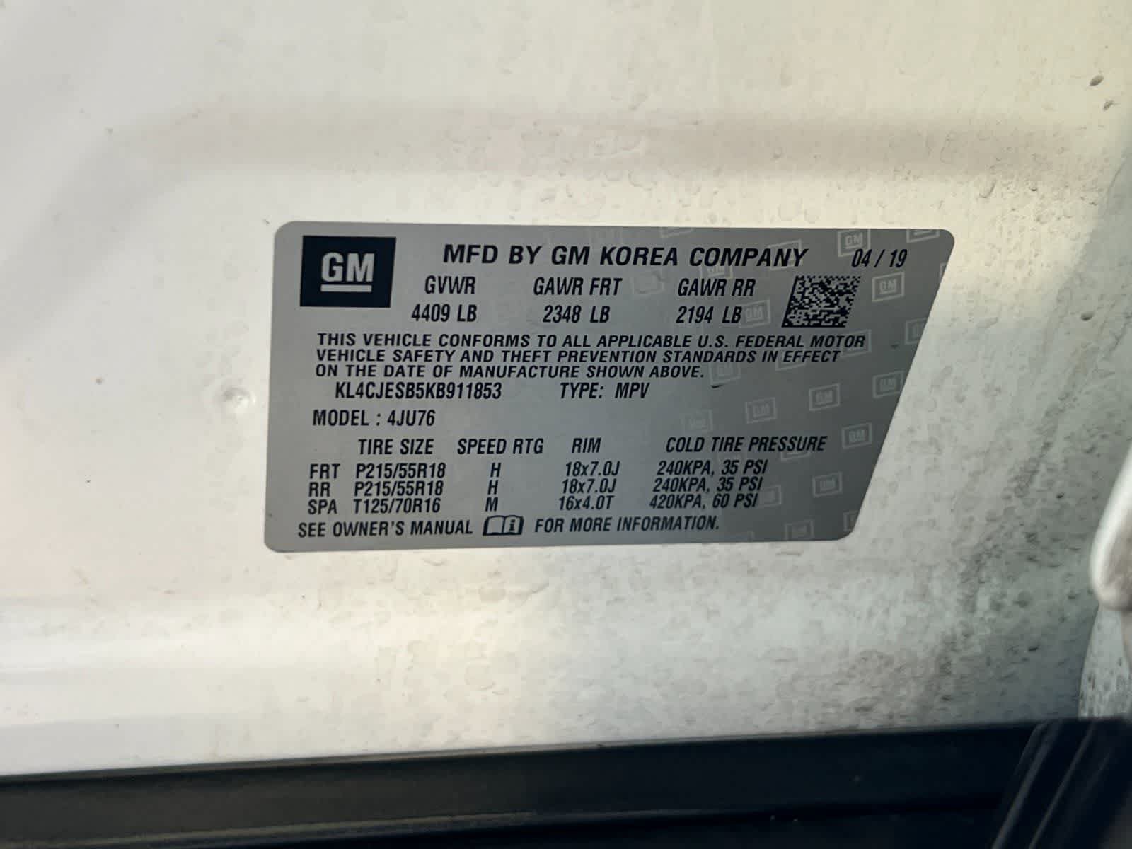 Used 2019 Buick Encore Preferred AWD/4WD image 31
