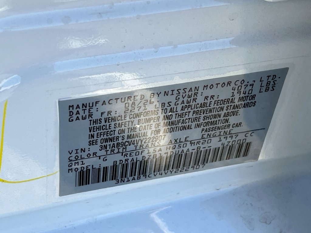New 2027 Nissan Sentra SV FWD image 29