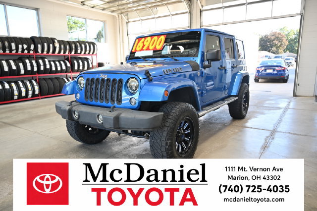 Used 2015 Jeep Wrangler Unlimited Sahara w/ Mopar Chrome Edition Group